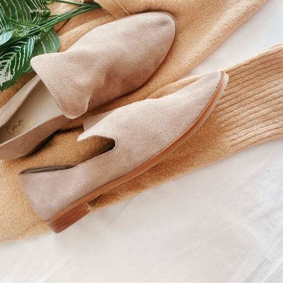 Crown vintage suede tan flats - Picture 4 of 9